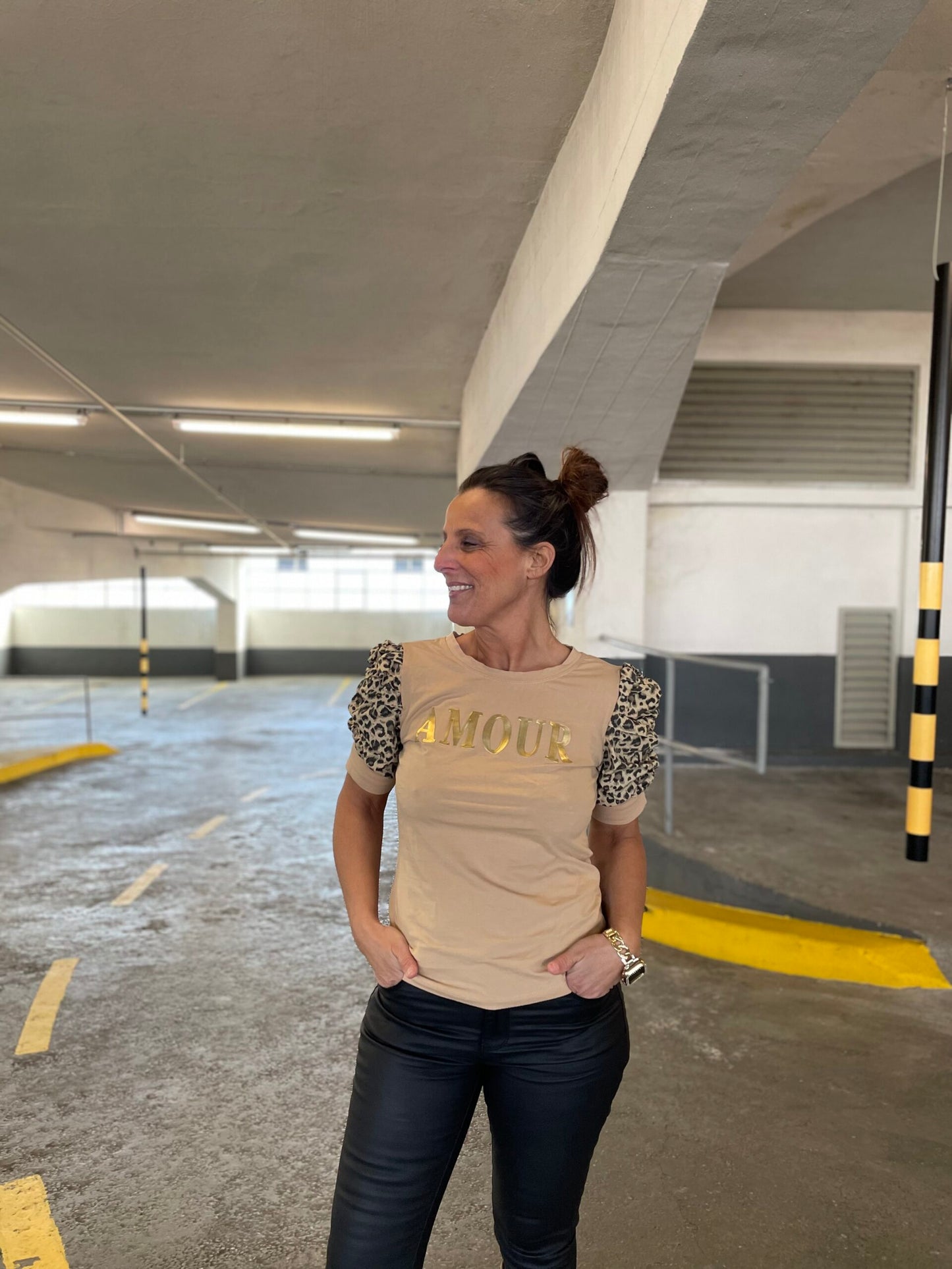 Nina t-shirt creme
