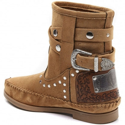 Boho boots camel/Liva-k