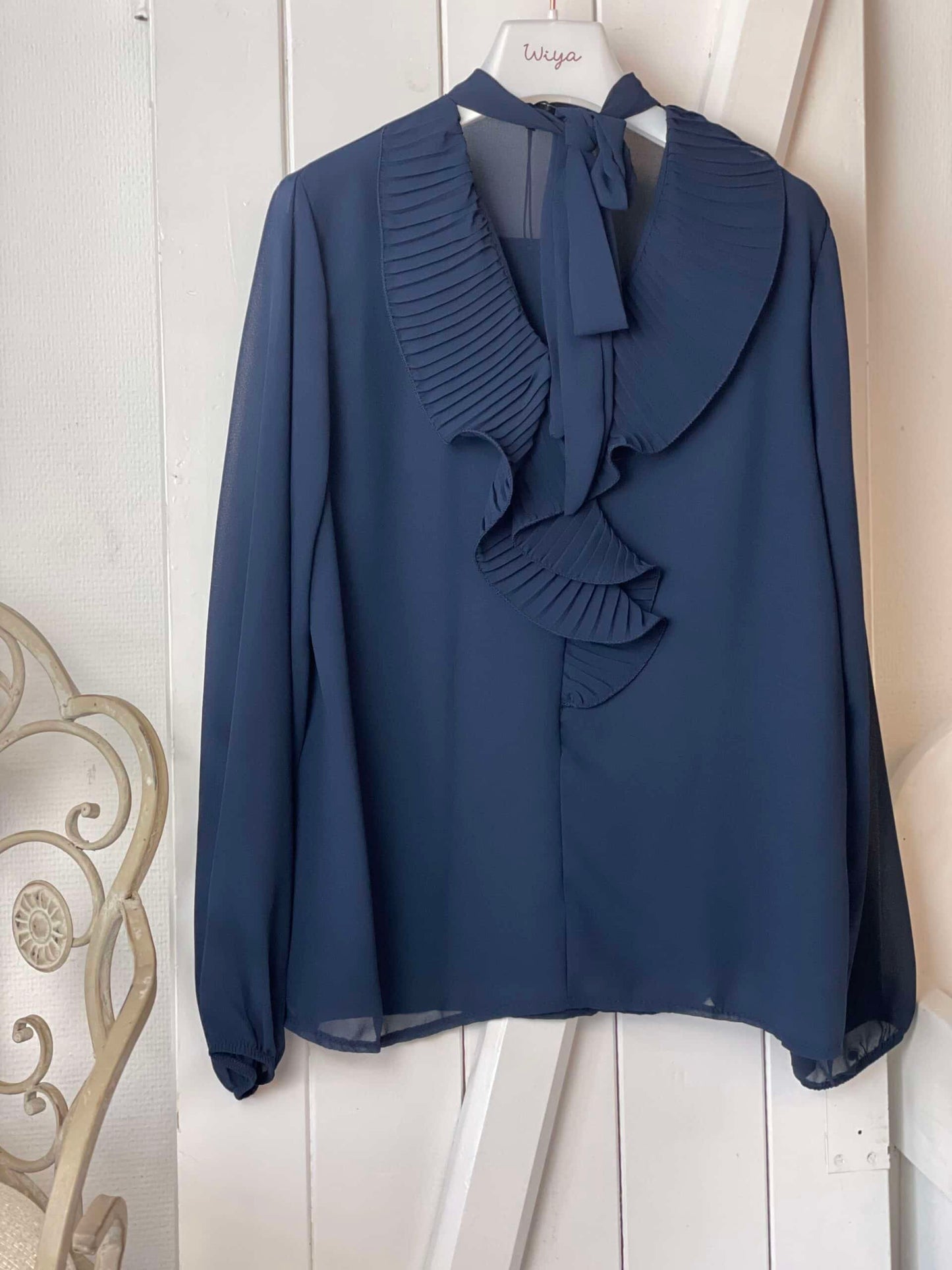 Navy bluse / Liva K