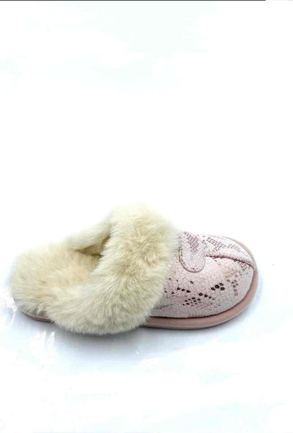 Chanel home slippers pink