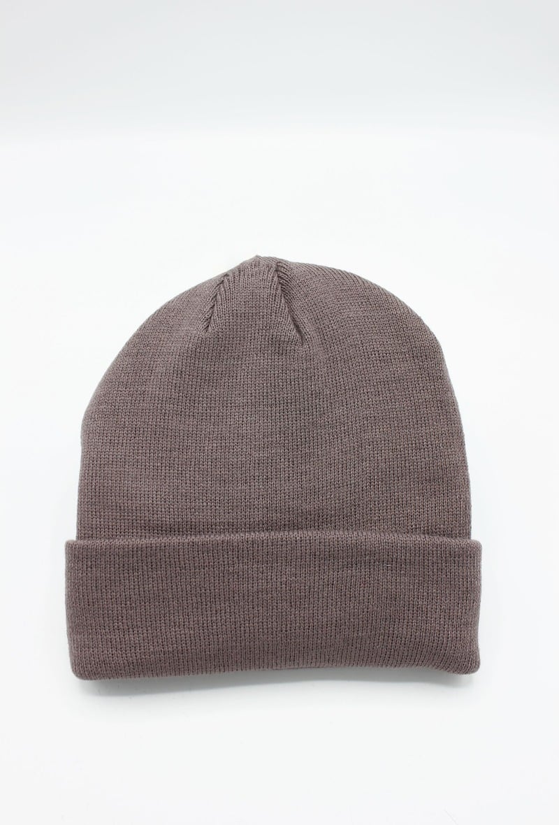 Beanie hue i taupe