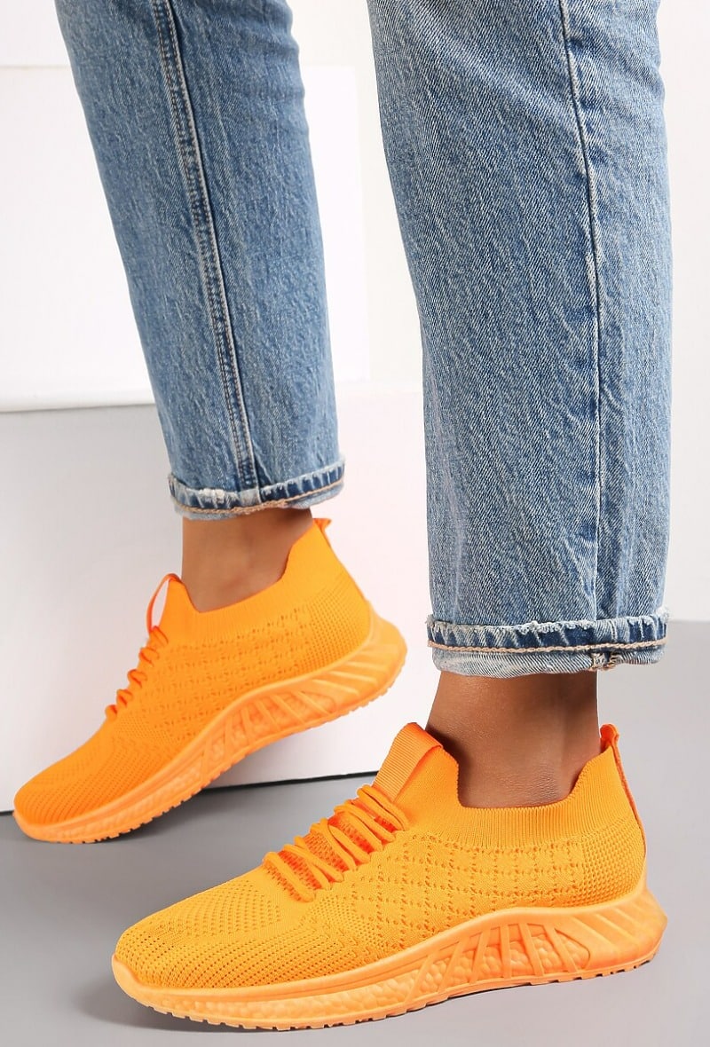 Orange sneakers / Liva K