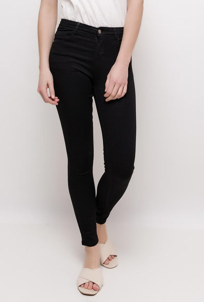 Nina Carter Jersey black jeans