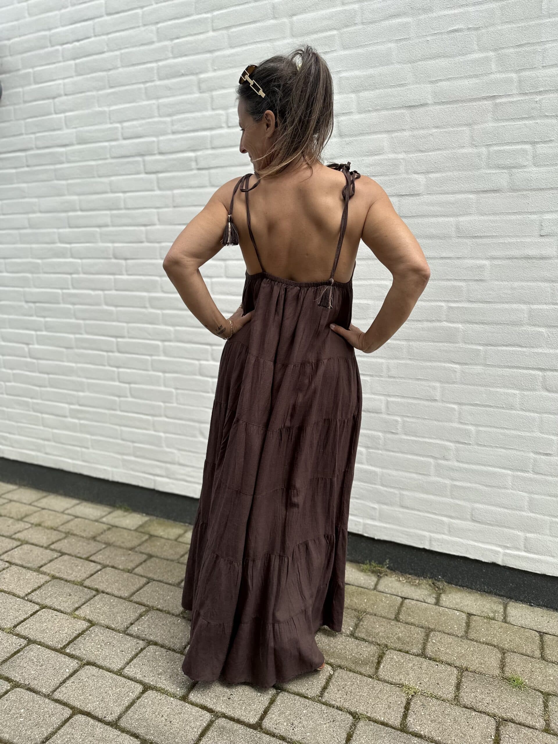 Waya Happy dress brun / Liva K - Billede 2